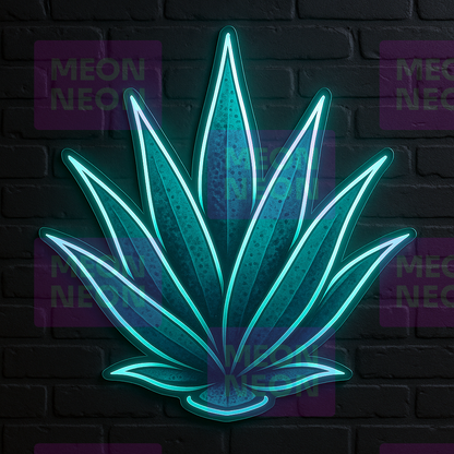 Agave Plant LED Neon Sign