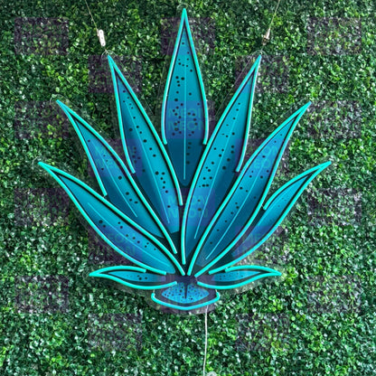 Agave Plant LED Neon Sign