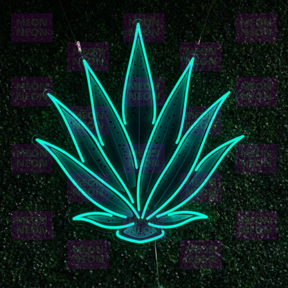 Agave Plant LED Neon Sign