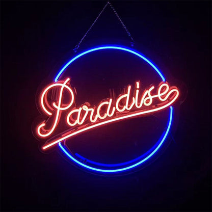 Paradise Neon Signs Light