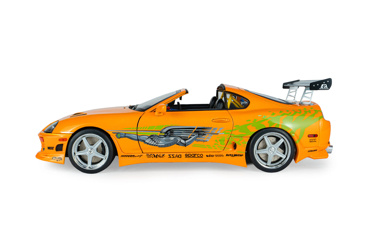 Solido 1993 Toyota Supra MK4 (A80) "Fast & the Furious" Orange Pearl 1:18